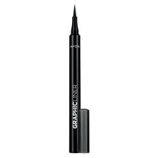 Avon Graphic Liner Рідка підводка для очей «ГРАФІКА» Деревне вугілля 1мл