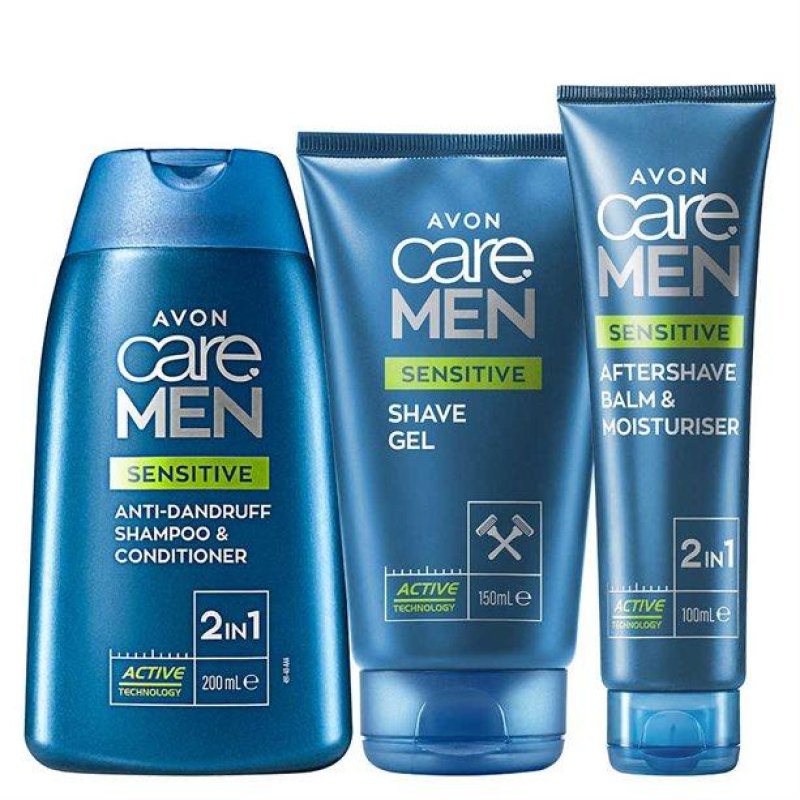 Avon Care Men Sensitive Set Набір «М’який догляд»