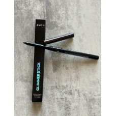 Avon Glimmerstick Eyeliner Black Bioux Мерехтливий олівець для очей Чорна безодня 0,28г