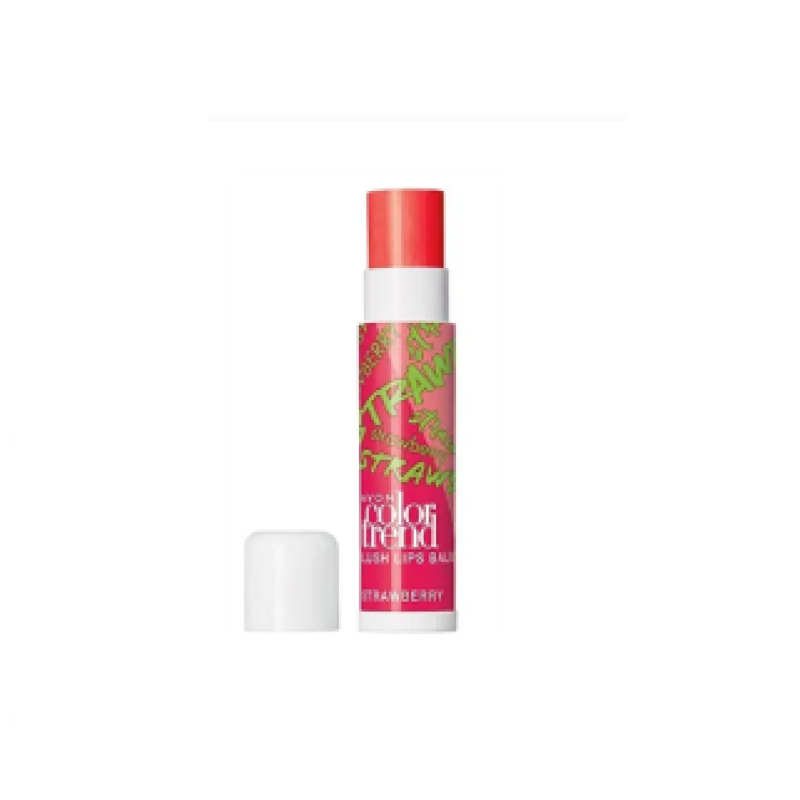 Avon Color Trend Бальзам для губ «Соковитий колір» Полуниця, 4г