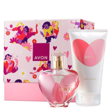 Подарунковий парфумний набір Avon Lov U для Неї