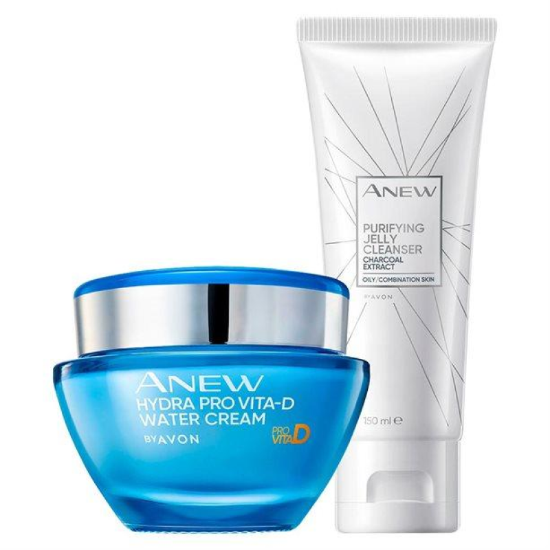 Anew Hydra Pro Vita-D Water Cream Set Набір Ейвон Енью Зволоження 72 години