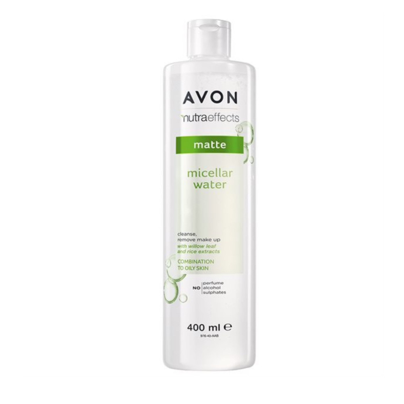 Avon Matte Micellar Water Матуюча міцелярна вода Ейвон Нутраефект 400 мл