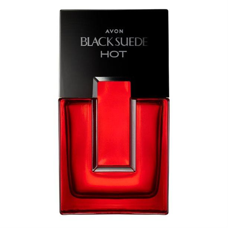 Чоловіча туалетна вода Avon Black Suede Hot 75 мл Ейвон