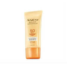 SPF 50 Avon Anew Solar Advance Матуючий сонцезахисний крем для обличчя з тональним ефектом 50 мл